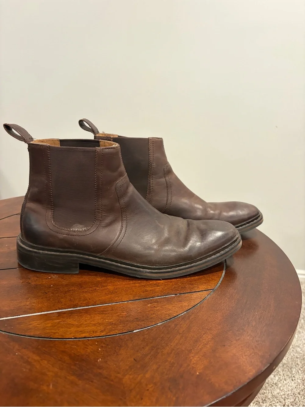 Cole Haan Men’s Brown Leather Chelsea Boots Size 10M C24553